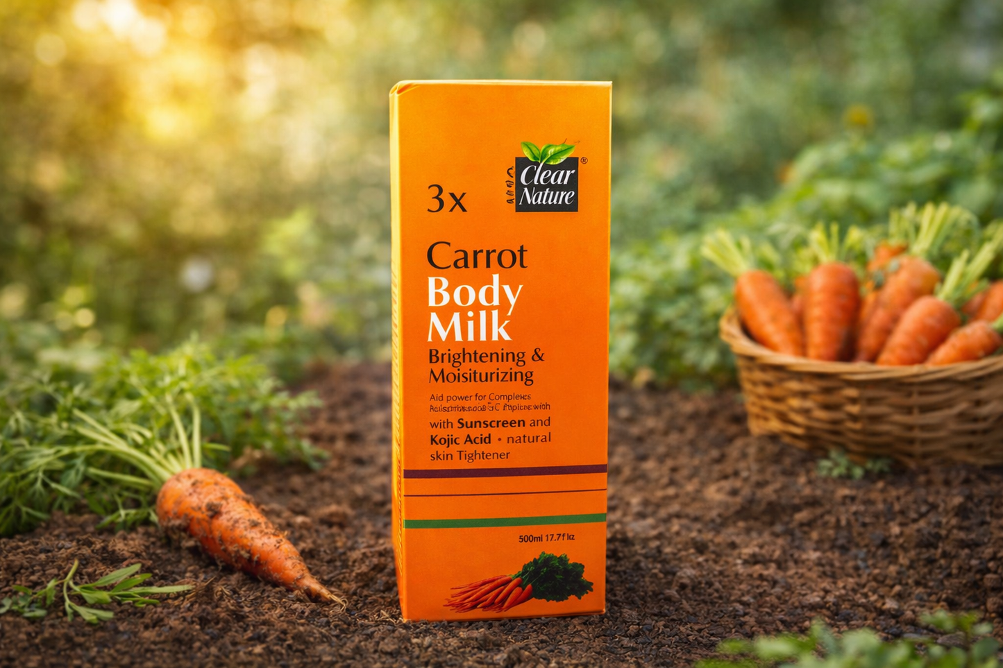 Carrot Body Milk